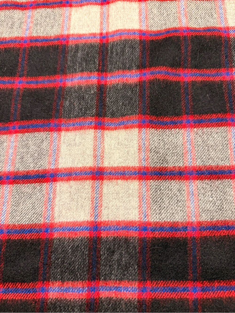 Vintage Rally Klad Scarf Cashmere & Wool Hunting MacPherson Tartan